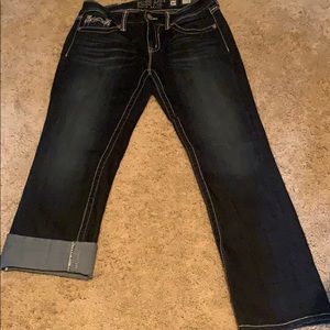 Like new miss me easy fit capri size 30.